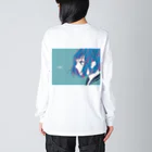 me.youの無駄 Big Long Sleeve T-Shirt