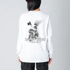 nidan-illustrationの"HAPPY HOUR"(B&W) #2 Big Long Sleeve T-Shirt