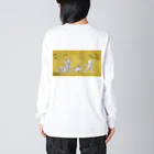 有明ガタァ商会の魚獣戯画〜第21紙〜ガタ相撲 Big Long Sleeve T-Shirt