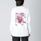 unxgraphyのSAKURA 1 ビッグシルエットロングスリーブTシャツ