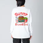 Sunny サニー バーガーショップ ハンバーガーのSunny サニー バーガーショップ ハンバーガー ビッグシルエットロングスリーブTシャツ