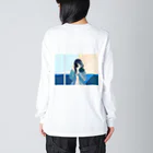 根本大/モネ◆『青嵐のエース』⑦配信中‼︎のカメラ女子 Big Long Sleeve T-Shirt