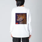 Qindfullness labelのPlasticPlastic Big Long Sleeve T-Shirt