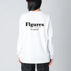 figuresのフィギュア　XXx1 ビッグシルエットロングスリーブTシャツ