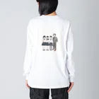 自主映画『さらばJK』の 女子高生と先生 Big Long Sleeve T-Shirt