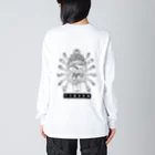 Mahora house の仏シリーズ Big Long Sleeve T-Shirt