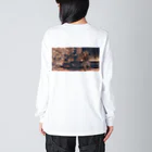 SHARAKUprodctionROOMの壁紙と女の子 Big Long Sleeve T-Shirt