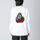 MATCHANのマンテンゴリラ Big Long Sleeve T-Shirt