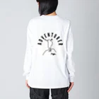 ちゃんまゆの誰もが冒険家グッズ（白丸ver) Big Long Sleeve T-Shirt