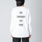 HIGHのno woman no cry Big Long Sleeve T-Shirt