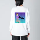 こまとごまの孫のトナカイOBA3(おばさん) Big Long Sleeve T-Shirt