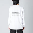 具readingのパーソナルスペース Big Long Sleeve T-Shirt