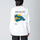 Parallel Imaginary Gift ShopのNational Health Championship ビッグシルエットロングスリーブTシャツ