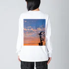 クロウサギ王の清水の夕暮れ Big Long Sleeve T-Shirt