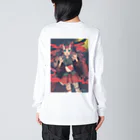 KumaKumaのkumakuma  鬼っ娘(おにっこ) Big Long Sleeve T-Shirt