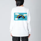 70BADのRAINBOW Big Long Sleeve T-Shirt