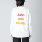 Maniac Number のManiac 3456Box ビッグシルエットロングスリーブTシャツ