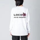 LOCO.AYAのLOCO HAIR RESORTオリジナルグッズ ビッグシルエットロングスリーブTシャツ