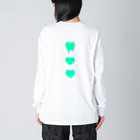 天麩羅堂のクライナー好きそうな女子 Big Long Sleeve T-Shirt