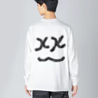 由々式会社らふらいんのバツニコ君【1期生：yuyushiki_origin】 Big Long Sleeve T-Shirt