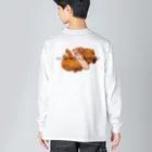 kumixmixのTONKATSU　SUKI ビッグシルエットロングスリーブTシャツ