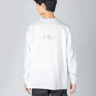 【鉱石標本屋】AMBERのオオムラサキ Big Long Sleeve T-Shirt