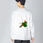 TarGet！のfishing boy Big Long Sleeve T-Shirt