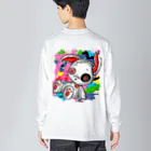 zombie6824のレインボーうさぴょん Big Long Sleeve T-Shirt