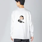 IMUA_WORKSのイムアカフェ Big Long Sleeve T-Shirt