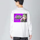 BuddhismのXOXOシリーズ【Hanyna】Ver.PURPLE Big Long Sleeve T-Shirt