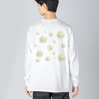 Lily bird（リリーバード）のほわほわ水浴びコールダック♪ Big Long Sleeve T-Shirt