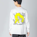 9 10 9（ qu / ten / qu ）のoccult research club Big Long Sleeve T-Shirt
