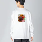 あゆのしおやきの白玉あんみつ Big Long Sleeve T-Shirt