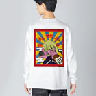 The Kitchen Drunkersの酔狂少女シリーズ Big Long Sleeve T-Shirt