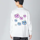 ンダーの不思議なショップのあにまるぷにーず「ぷにぐま」 Big Long Sleeve T-Shirt