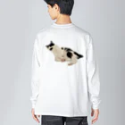 Yumeneko_loveyouの力丸ロングスリーブTシャツ Big Long Sleeve T-Shirt