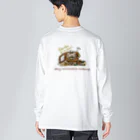 でんぼの簡単レンジ料理YouTubeのレンジくん Big Long Sleeve T-Shirt