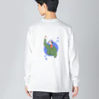  kokeshiのふらわー Big Long Sleeve T-Shirt