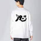 着ぐるみ＆calligraphyのiD Big Long Sleeve T-Shirt