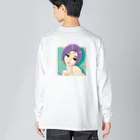 アロサウルスのはる３ Big Long Sleeve T-Shirt