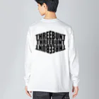 No.1632のTHREE BUNT (スリーバント） Big Long Sleeve T-Shirt