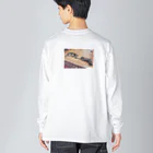 すまのねこのすまのねこ Big Long Sleeve T-Shirt