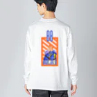 ガオウ ライオンハートのトテモカッコイイ＝ガオウクン Big Long Sleeve T-Shirt