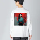 いい感じの服屋の紅一点 Big Long Sleeve T-Shirt