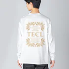 クラーケンデザインのTECLグッズ ビッグシルエットロングスリーブTシャツ