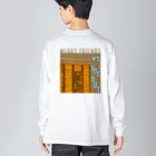 ANii's SquareのMerry Friends No.5 "The hut" Big Long Sleeve T-Shirt