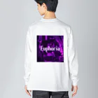 EuphoriaのEuphoria street LOGO  Big Long Sleeve T-Shirt