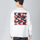 何これ屋の和シリーズ Big Long Sleeve T-Shirt