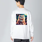 レモングラスのごきげんなペルシャ猫 Big Long Sleeve T-Shirt