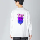 1000屋のカロリーベアだんご Big Long Sleeve T-Shirt